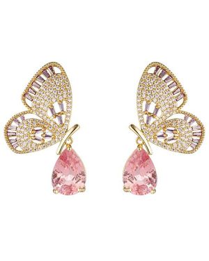Eye Candy LA Cz Drop Earring - Multicolour