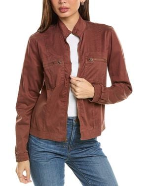 XCVI Quinn Bomber Jacket - Brown