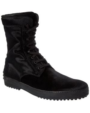 Tod's Haircalf Boot - Black