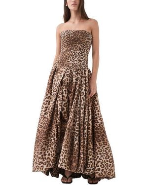 Emma way Maxi Dress - Brown