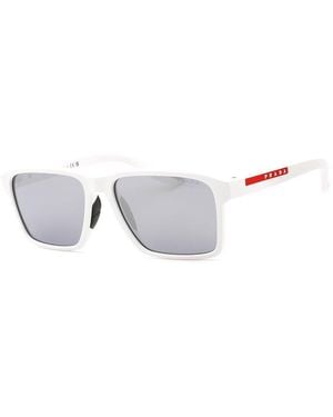 Prada Ps05Ys 58Mm Sunglasses - White