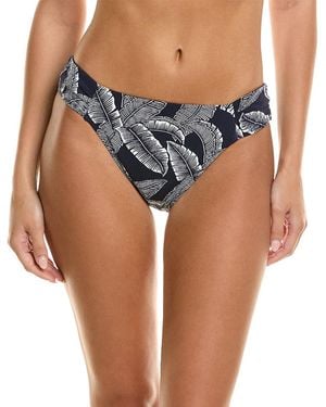 Tommy Bahama Island Cays Palms Reversible Hipster Bikini Bottom - Blue