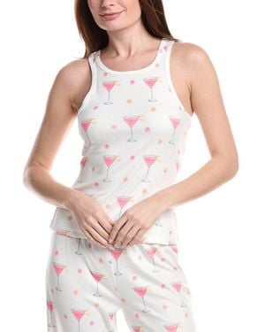Pj Salvage Tini Time Tank - White