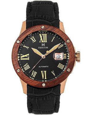 Heritor Everest Watch - Black