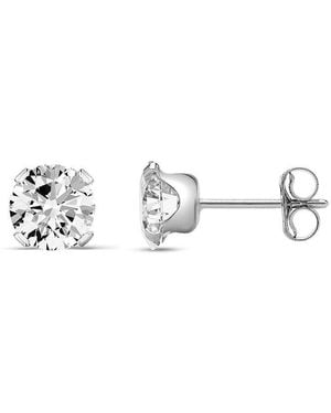 Jaclyn Smith 2.00 Ct. Tw. Lab-Grown Moissanite Earrings - Metallic