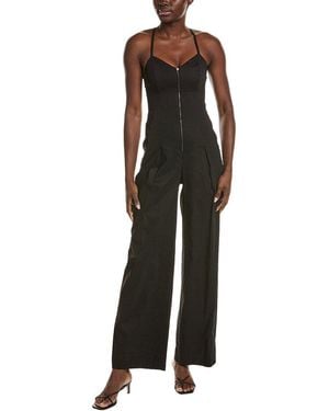 A.L.C. Chandler Linen-Blend Jumpsuit - Black