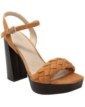 Charles David Ironic Suede Sandal - Brown
