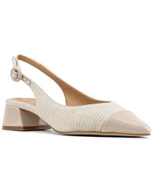 Donald J Pliner Payton Slingback Pump - White
