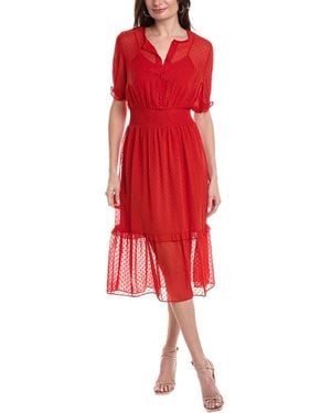 Nanette Lepore Midi Dress - Red