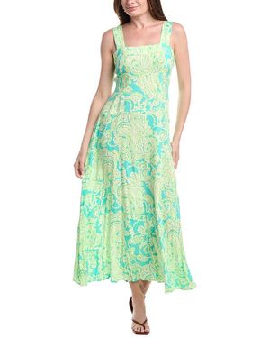 Vince Camuto Thick Strap Maxi Dress - Green