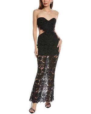 Rococo Sand Maxi Dress - Black