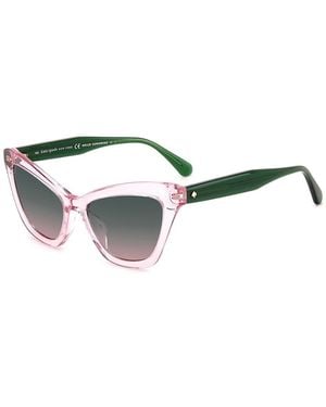 Kate Spade Amelie/G/S 54Mm Sunglasses - Green