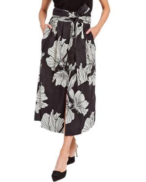 mestiza Zenia Wrap Midi Skirt - Black