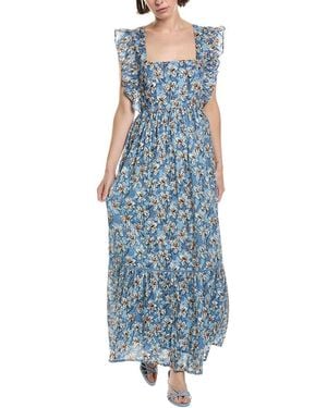 Ro's Garden Priscila Maxi Dress - Blue