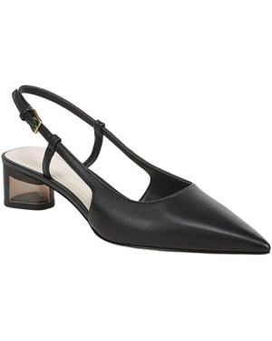Sarto A-Amelie Leather Slingback - Black