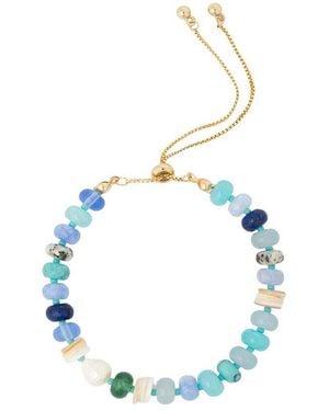Saachi Beaded Bracelet - Blue