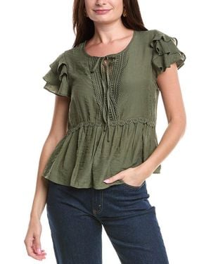 Nanette Lepore Blouse - Green