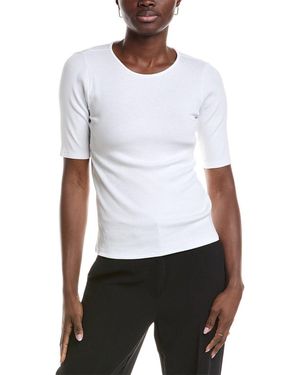 Eileen Fisher Crewneck Top - White