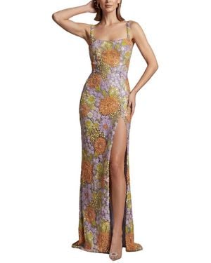 Monique Lagarde Printed Maxi Dress - Multicolour