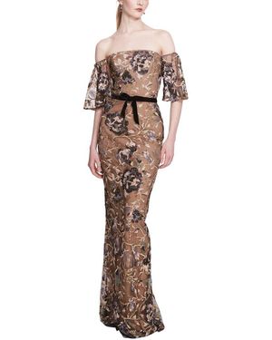 Marchesa Gown - Multicolor