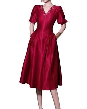 BRC By BURRYCO Midi Dress - Red
