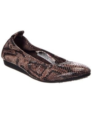 Arche Laius Leather Flat - Brown