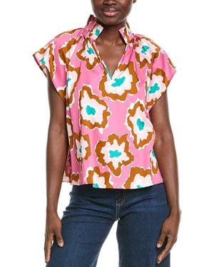 CROSBY BY MOLLIE BURCH Wilkes Top - Red