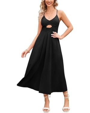 Emma way Midi Dress - Black