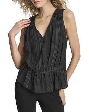 DKNY Studded Top - Black