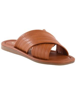 Seychelles Courage Leather Slide - Brown