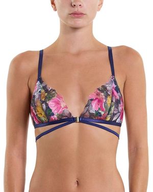 Hanky Panky Wildly Strappy Triangle Bralette - Green