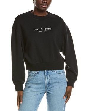 Rag & Bone Terry Sweatshirt - Black