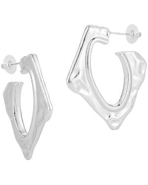 Sphera Milano Plated Earrings - White
