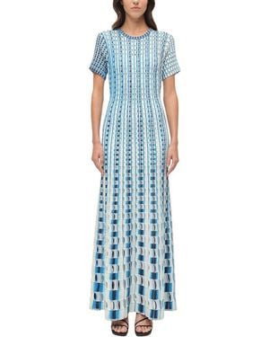 Jonathan Simkhai Zaida Midi Dress - Blue