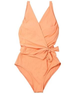 Hanky Panky Swim Wrap One Piece - Orange