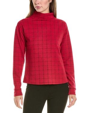 Beach Lunch Lounge Tameron Plaid Jumper - Red