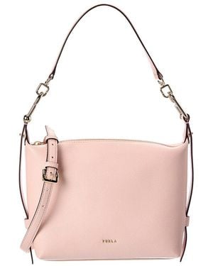 Furla Tonie Leather Crossbody - Pink