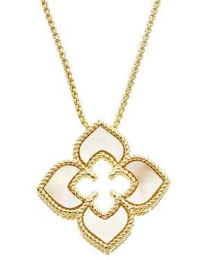 Juvell 18K Pearl Necklace - Metallic