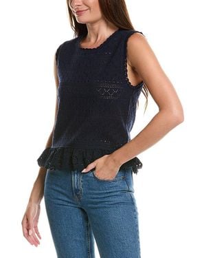 Nanette Lepore Sleeveless Top - Blue