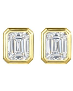 Kai Fine Jewelry 14K 2.00 Ct. Tw. Lab-Grown Diamond Stud Earrings - Blue