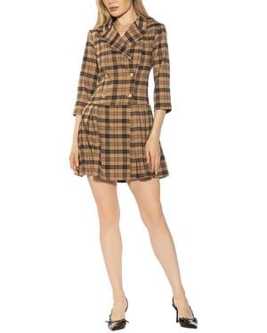 Alexia Admor Jacki Fit & Flare Dress - Natural