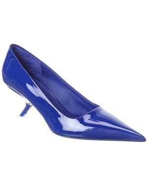 Ferragamo Eva Patent Pump - Blue