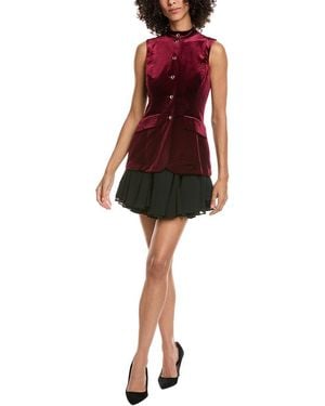 Amanda Uprichard Justine Dress - Red