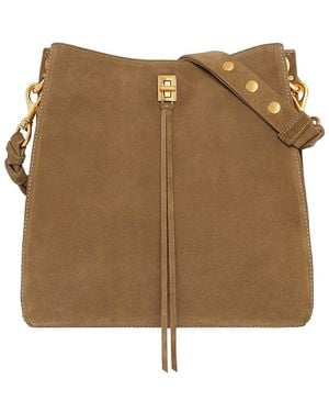 Rebecca Minkoff Darren Leather Shoulder Bag - Natural