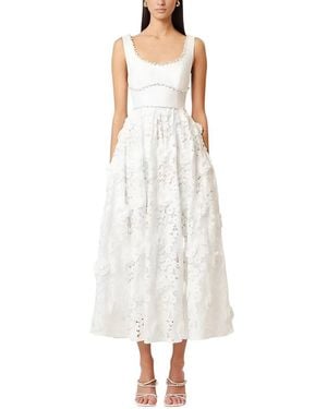 Emma way Midi Dress - White