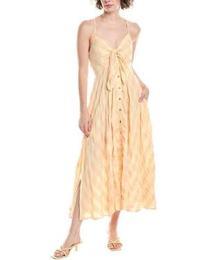 Free People Via Midi Dress - Natural