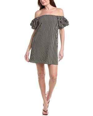 FLORA BEA NYC Zaria Mini Dress - Gray