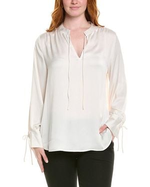 Anne Klein Plus Blouse - White