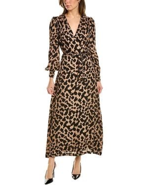 Brooks Brothers Wrap Dress - Natural