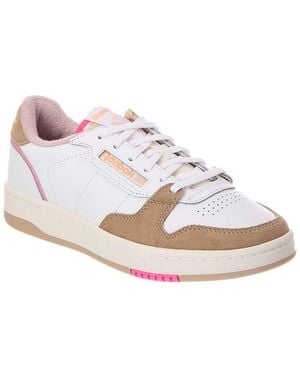 Reebok Classic Heritage Court Phase Leather & Suede Trainer - White